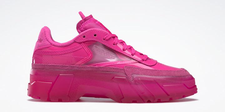 Reebok X Cardi B - Club C "Dynamic Pink" / "Chalk" - Fields