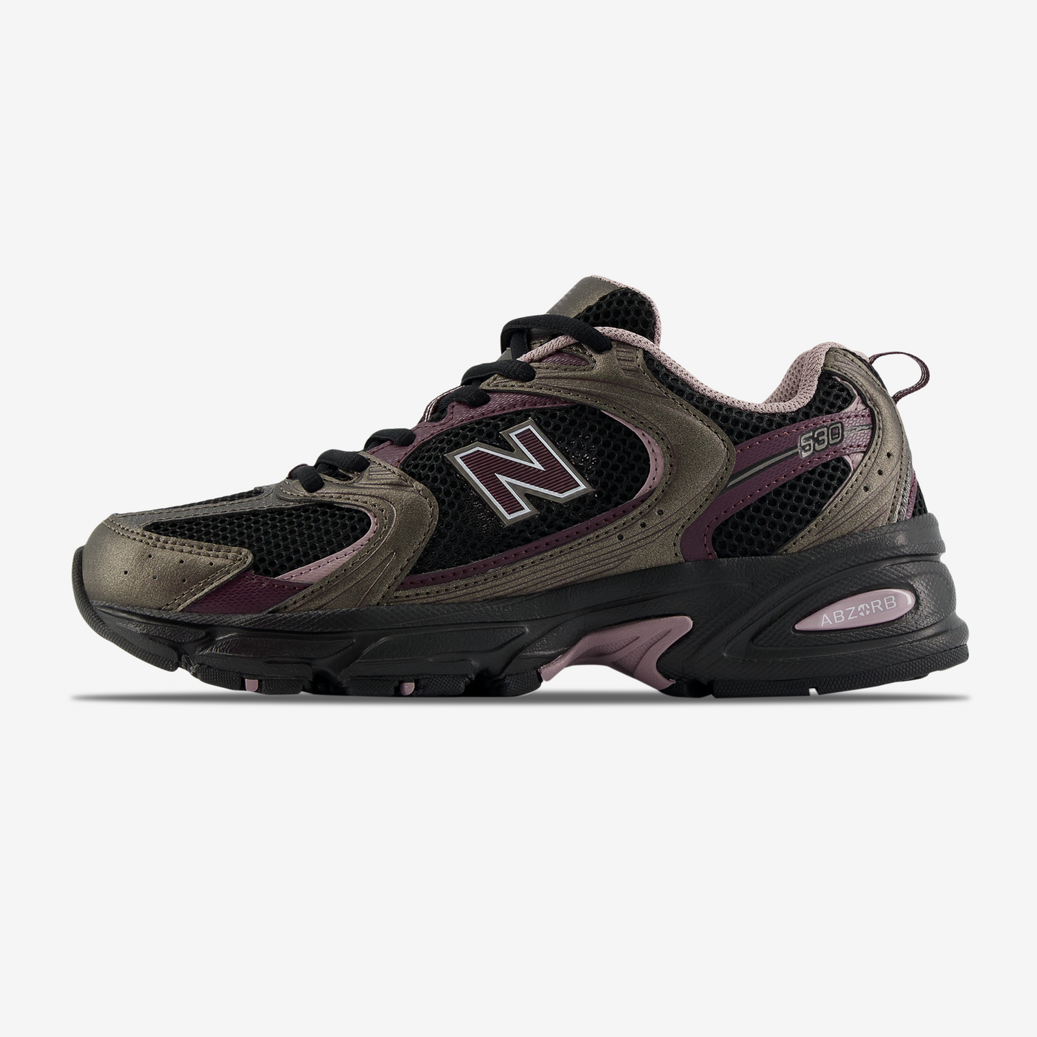 New Balance 530 "Black Metallic / Plum Brown / Ice Wine" - SneakerBAAS